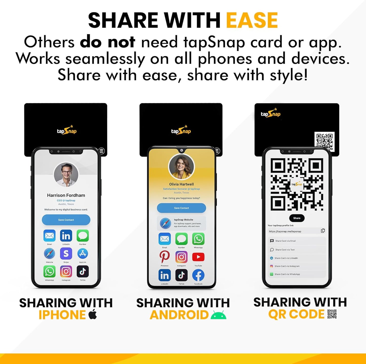 TapSnap Digital Business Card
