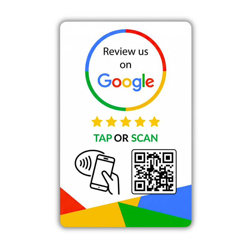 TapFive Google Review Tap Card - Reusable Smart QR Code and NFC - image 17