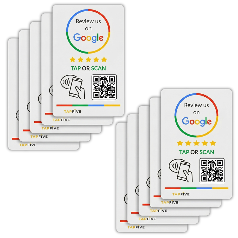 TapFive Google Review Sticker - image 19