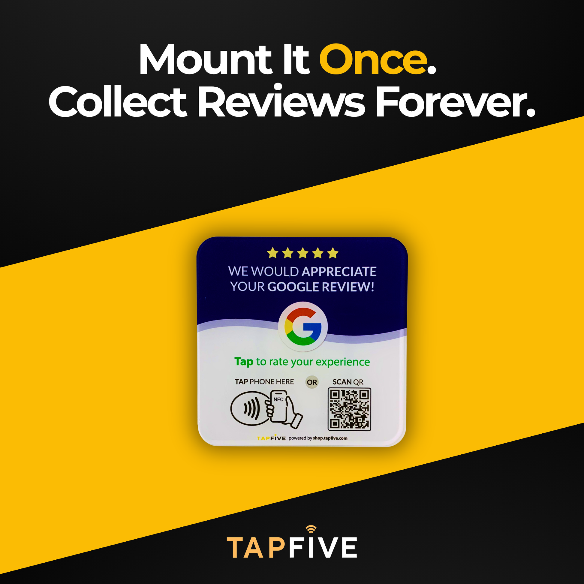 TapFive Plate features