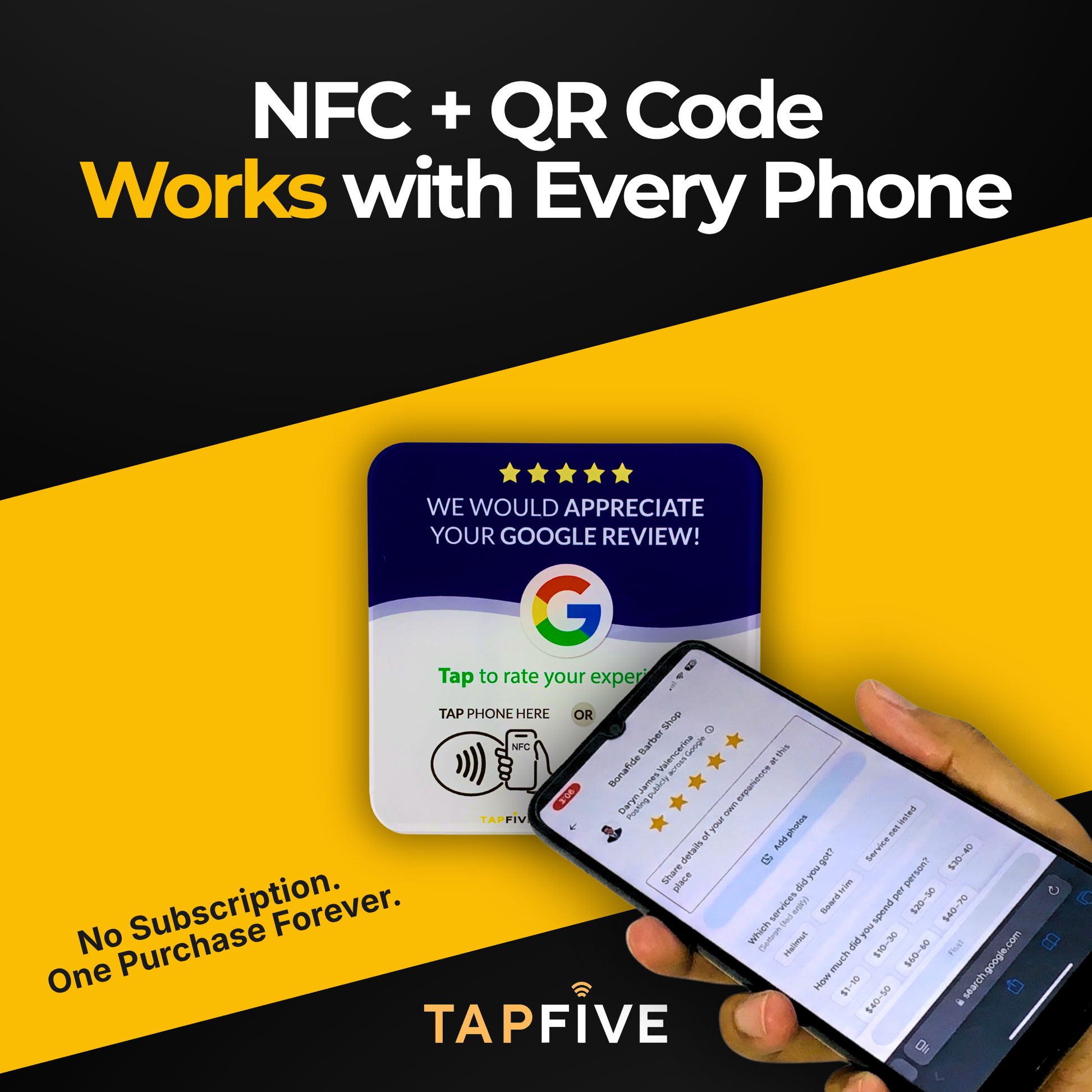 TapFive Plate wall mount