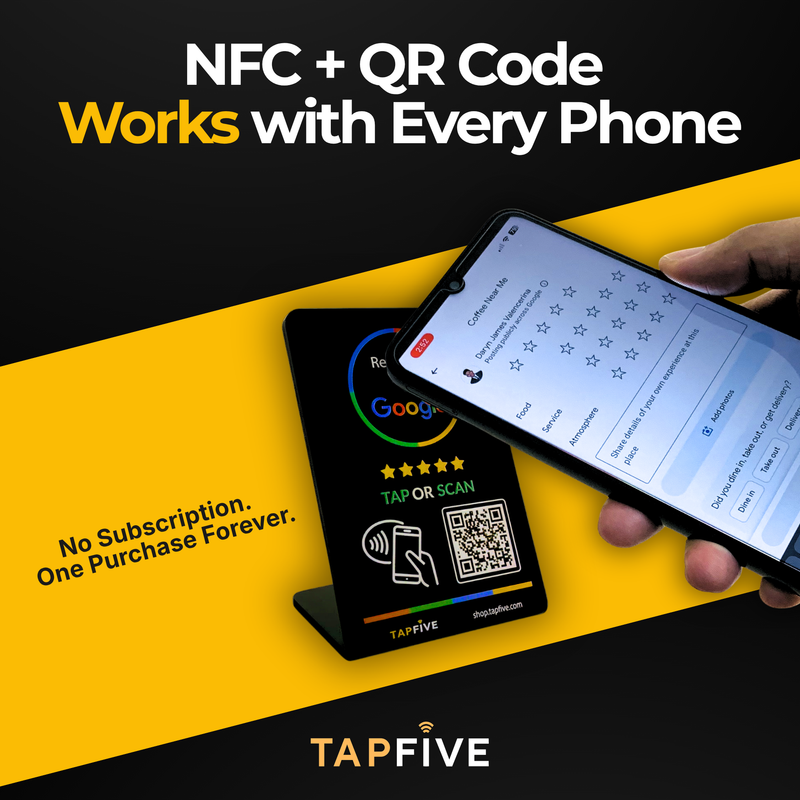 TapFive Google Review Tap Stand - image 12