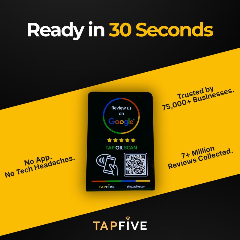 TapFive Google Review Tap Stand - image 10