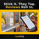 TapFive Google Review Sticker - image 8