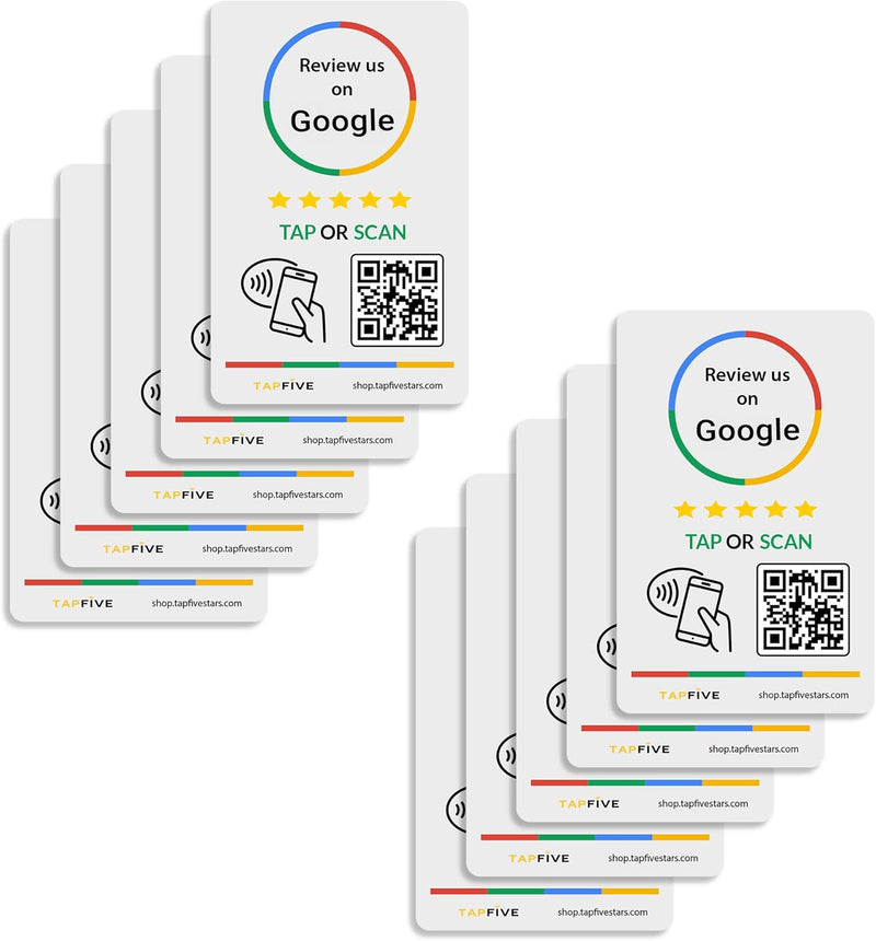 TapFive Google Review Sticker - image 15
