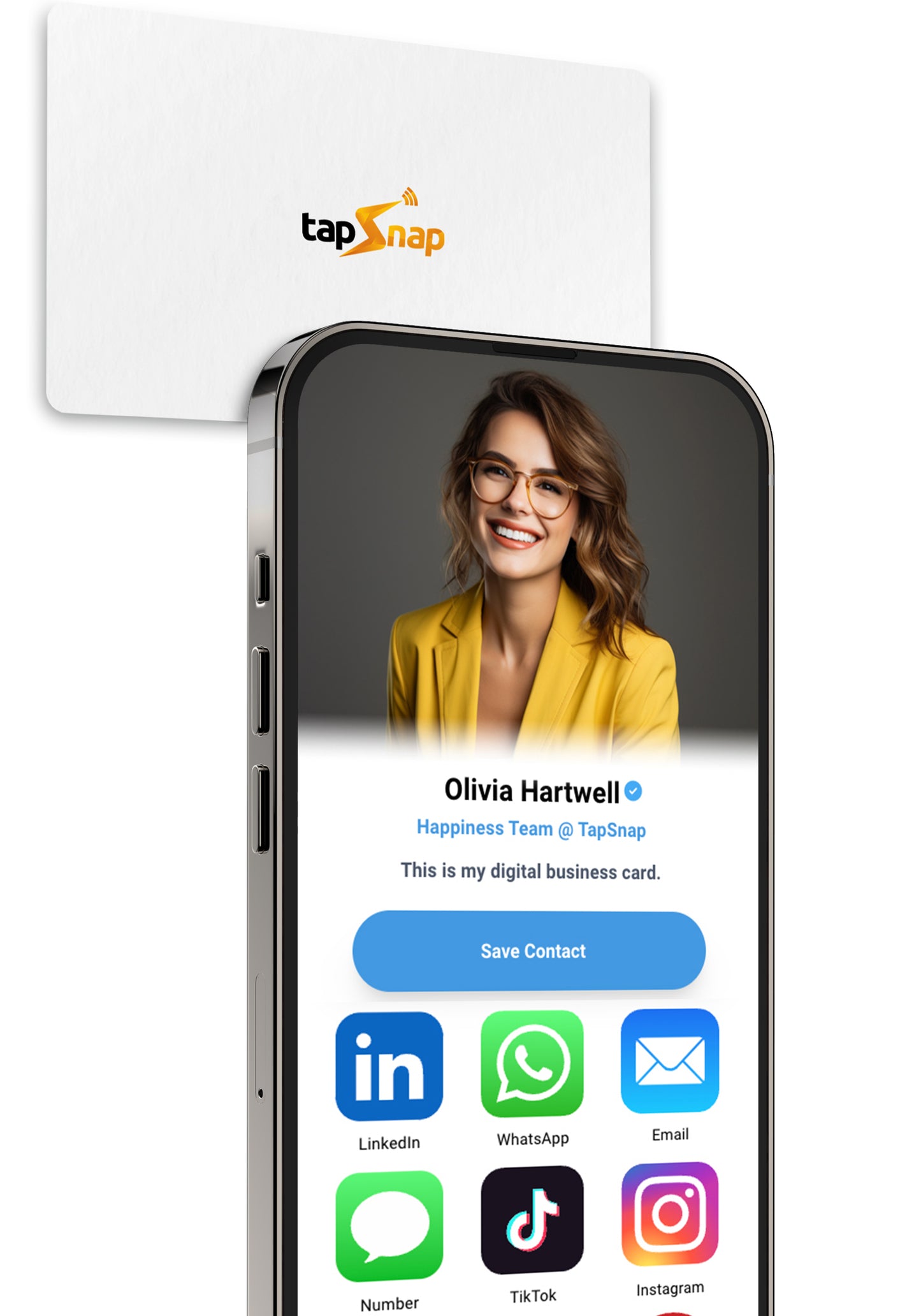 TapSnap Digital Business Card